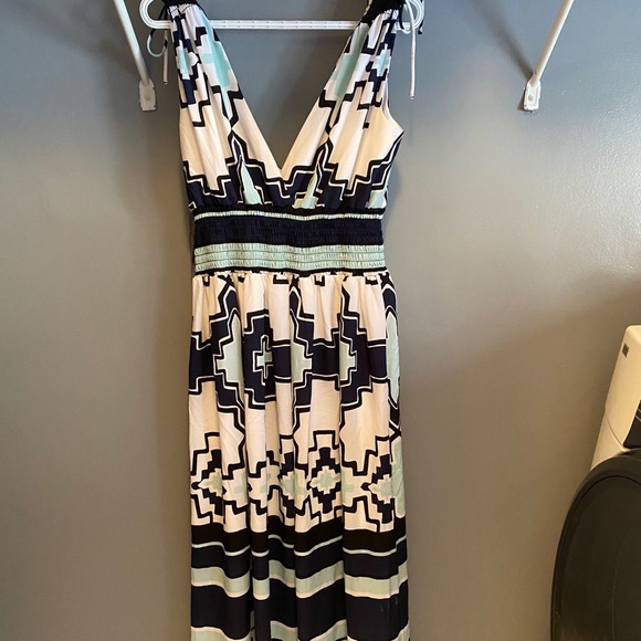 NWT NY & Company Eva Mendes Sleeveless Maxi Dress - Picture 2 of 4